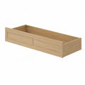 Cassetto letto in legno di rovere